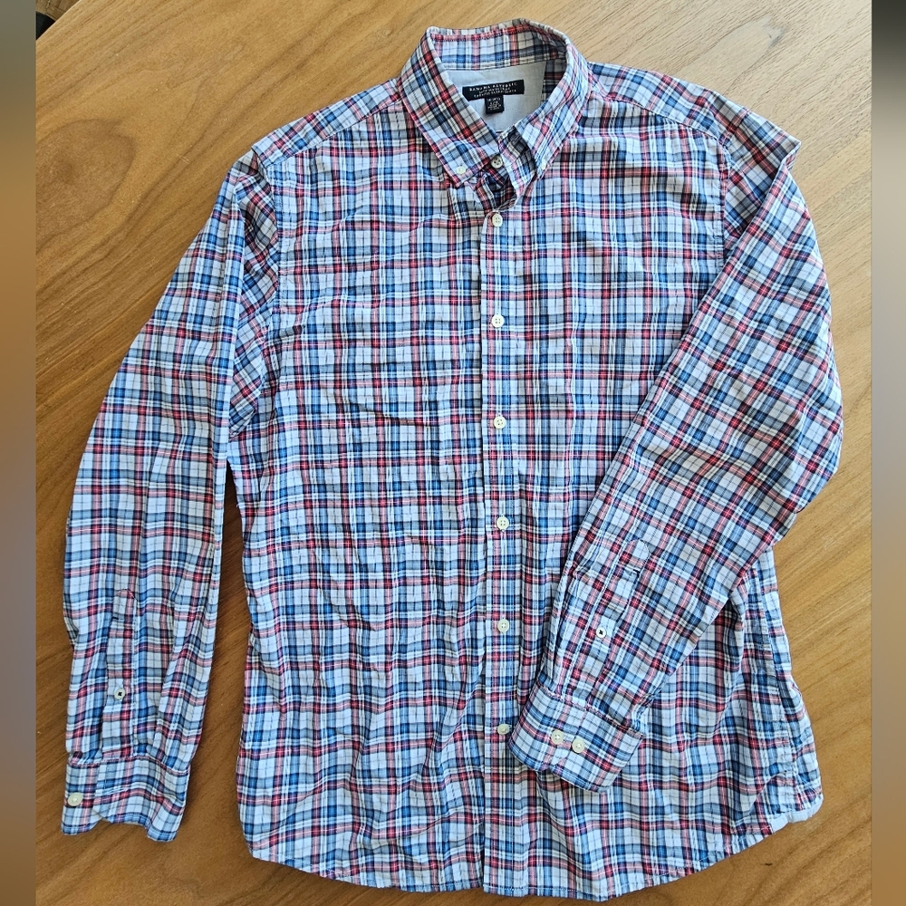 Banana Republic Soft-wash Button Down Shirt, Size L 16-16.5, Great Condition